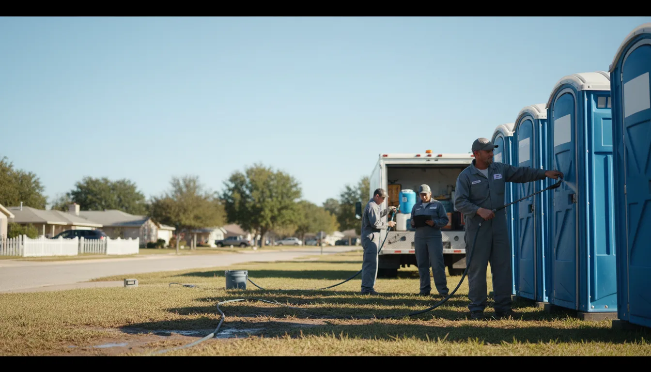 Long-Term Portable Toilet Rental in Mobeetie, TX near me